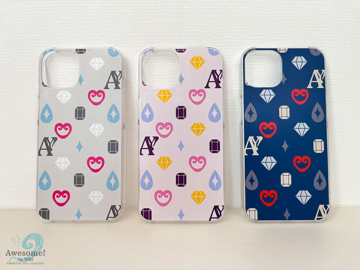 【インパクトピンク】A.Y.gram ノーマルiPhoneケース