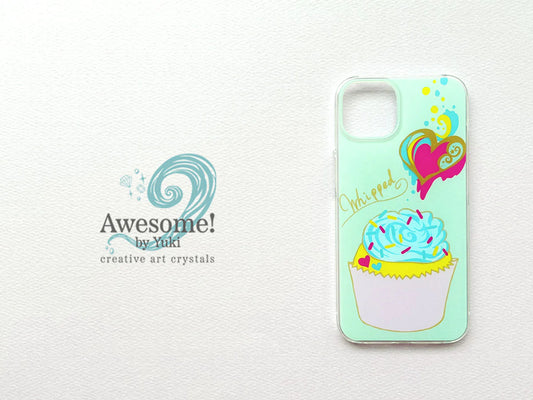 【ホイップ×ミント】Mellow Cupcake　ノーマルiPhoneケース