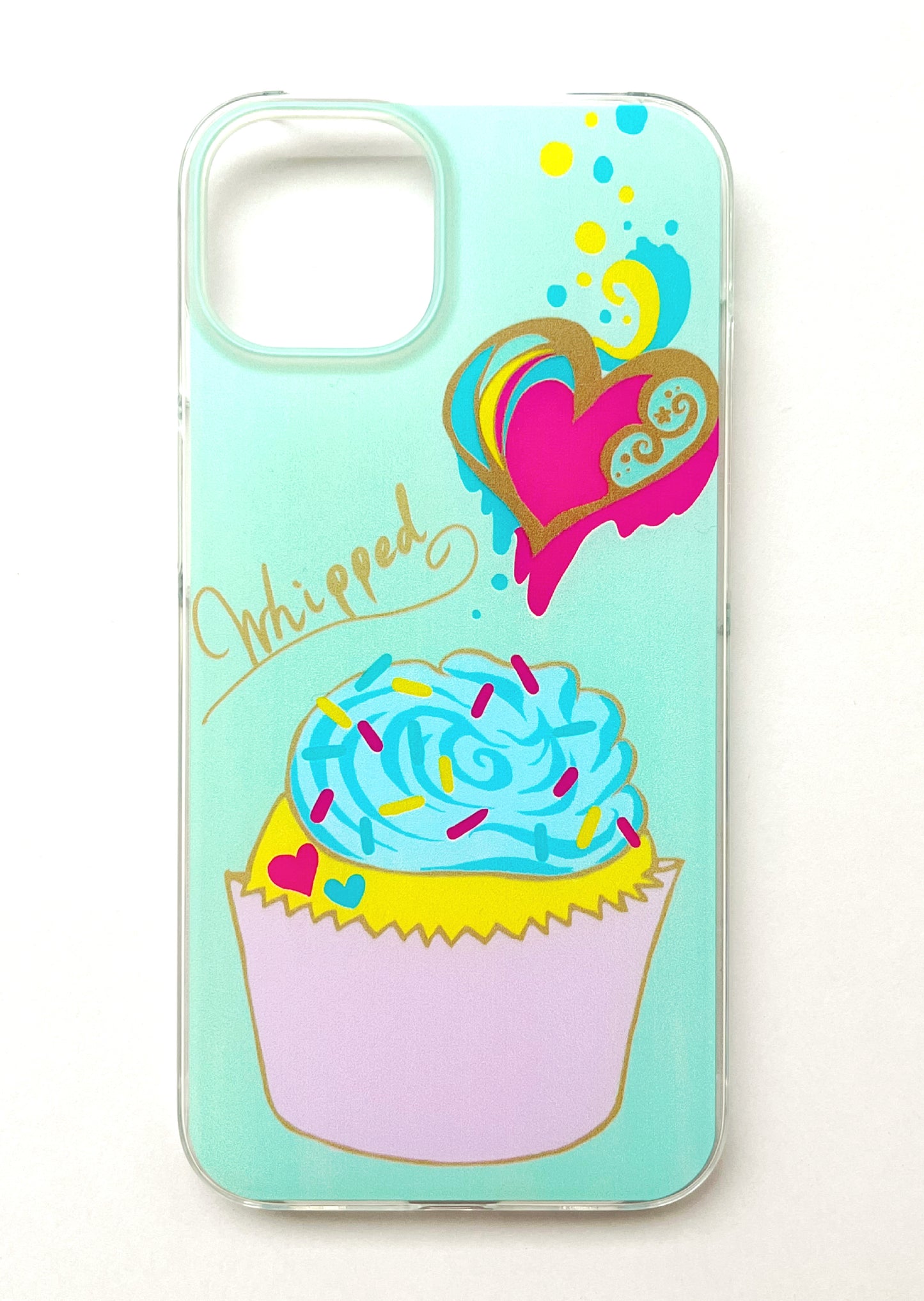 【ホイップ×ミント】Mellow Cupcake　ノーマルiPhoneケース